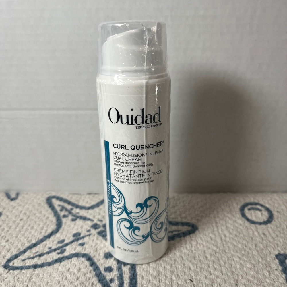 Ouidad Curl Quencher Hydrafusion Intense Curl Cream 5oz For Tight Curls New
